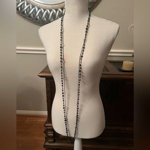 Two 60” Premier Versatile Black Necklaces